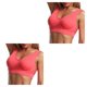 thumbnail image 2 of Guardurnaity Sujetador deportivo para mujer, chaleco de entrenamiento inalámbrico, ropa interior transpirable a prueba de golpes Type3 NO3, 2 of 6