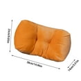 thumbnail image 2 of Ergonomic Lumbar Support Pillow for Office Chair & Car - Memory Foam Back Cushion for Lower Back Pain Relief, Comfortable Headrest & Sleeping Support for Bed, Couch, or Work, 2 of 6