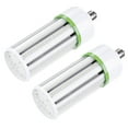 thumbnail image 1 of DELight 60W LED Corn Light Bulb 5000K Daylight White E26 Garage Factory Warehouse 2 Pack, 1 of 8
