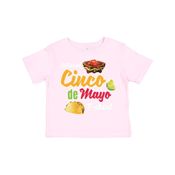 Inktastic Cinco De Mayo Official Tshirt Funny Pun with Taco Salso and Lime Boys or Girls Toddler T-Shirt
