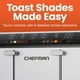 thumbnail image 4 of Chefman - Smart Touch Tostador 4 rebanadas digital, 6 definiciones de tonalidad., 4 of 7