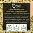 thumbnail image 3 of Organic Way Fennel Seeds Whole (Foeniculum Vulgare), Improve Digestion, Organic & Kosher Certified, Raw Primary Ingredient Vegan, Non GMO & Gluten Free, India (1/2lbs / 8oz), 3 of 5