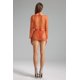 thumbnail image 3 of Set de bikini Rocelle Knit de 4 piezas - Naranja, 3 of 3