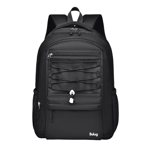 Mochila Belug Escolar Viaje Bolsa Para Laptop 15.6 NEGRO