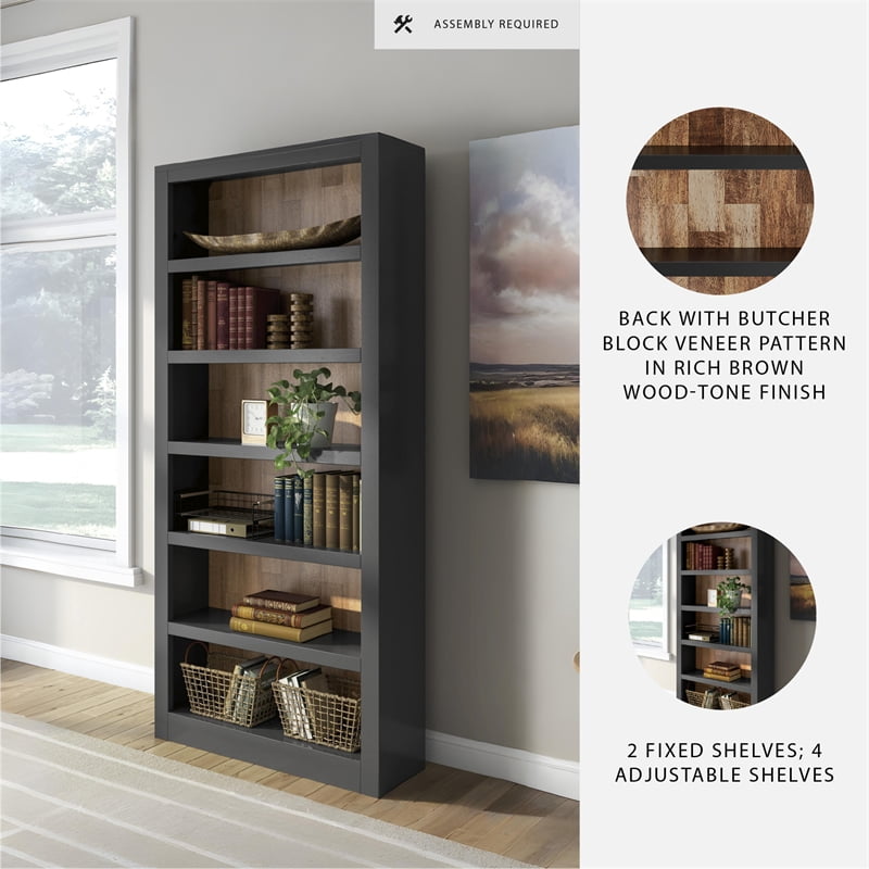 Signature Design by Ashley Wildenauer Black 75" Bookcase