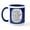 White/Navy Inside, variant on CafePress - Moon Over Hollywood Mug - 11 oz Ceramic Mug - Novelty Coffee Tea Cup