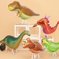 thumbnail image 4 of 6 Pcs Dinosaur Helium Balloon, Dinosaur Balloon, Animal Foil Balloons, Kid's Birthday Animal Balloons, Perfect For Kids Birthday Party, Jungle Party, 4 of 5
