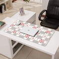 thumbnail image 3 of Long Mouse Pads for Desk,Pioneer Flower Floral Print Pattern Desk Mats on Top Of Desks, Desk Mouse Pad Extra Large with 3mm Non-Slip Base and Stitched Edge for Gaming,Office,Work,Home 31.5"x15.7", 3 of 6