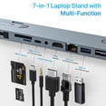thumbnail image 3 of Soporte USB C para portátil CIXUN 7 en 1 con HDMI 4K, 3 of 9
