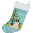 thumbnail image 2 of Carolines Treasures BB4152CS Merry Christmas Tree Moscow Watchdog Christmas Stocking  Large multicolor, 2 of 2