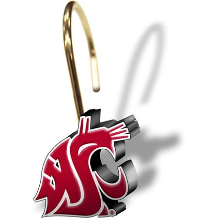 Ncaa Washington State Cougars Shower Curtain Rings Set Of 12