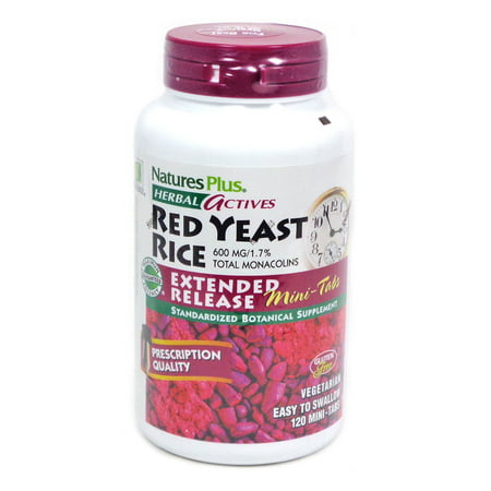 Red Yeast Rice Extended Release By Nature's Plus - 120 Mini