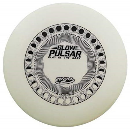 Innova Pulsar Frisbee Disc - 180 Gram - Major League Ultimate Championship Flying Sport Disc (Glow in the