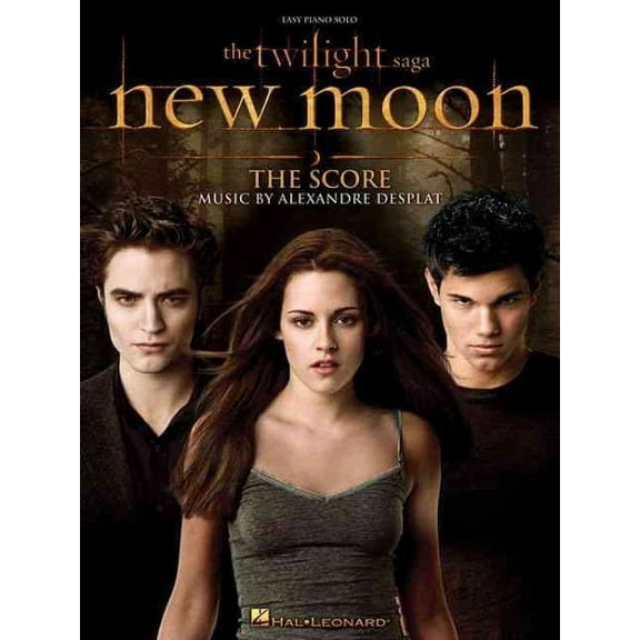 The Twilight Saga - New Moon: The Score: Easy Piano Solo (Paperback) by Alexandre Desplat