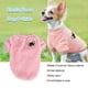 thumbnail image 3 of Greeniant Ropa para perros Disfraces Estilo simple Suéter multicolor para mascotas Cachorros Camisa Suavidad Mantener caliente Cachorro Chaleco Café L Ropa para mascotas Rosado L Greeniant PT003805-23B, 3 of 6