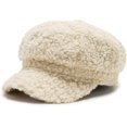 thumbnail image 4 of CoCopeaunts Octagon Lambswool Newsboy Hats for Women Autumn Winter Hat Female Newsboy Cap Warm Outdoor Beret Painter Hats, 4 of 7