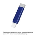 thumbnail image 4 of Uxcell Guitar String Cleaner Care Eraser Fast Double Head Guitar Cleaning Tool for Acoustic Electric Guitar Dark Blue, 4 of 5