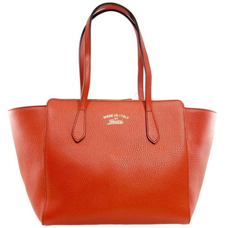 Gucci Red Leather Swing Tote 869592