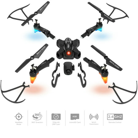 Best Choice Products DIY Detachable RC Drone with 2.0MP FPV Camera and Altitude Hold,