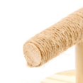 thumbnail image 3 of Soporte de madera para loros y pájaros, soporte de entrenamiento interactivo portátil para evitar resbalones, percha para loros, 3 of 3