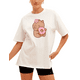 thumbnail image 1 of Playera Blanca Camiseta Unisex Estampado Capibara Donita, 1 of 4