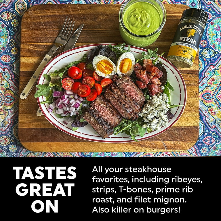 Burger Hellofresh Steak Spice Herb Butter Sirloin Steak Seasoning
