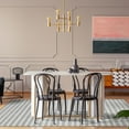 thumbnail image 6 of Luxe Weavers Moroccan Lines Area Rug Gray 8x10, Easy Clean Modern Home Décor Rug, 6 of 9