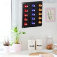 thumbnail image 4 of Shisuyan Coffee Capsules Storage Rack Acrylic Organizer Black 1Set 13.8x11.8in, 4 of 9