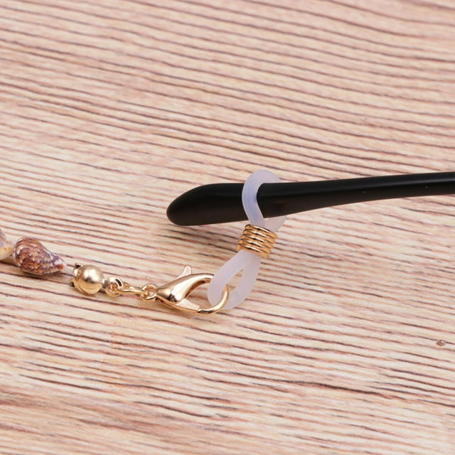 LITINKIMI Sangle de Support de Lunettes Noire pour Hommes et Femmes pour la Randonnée et le Cyclisme