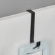thumbnail image 1 of Colgador de puerta para armario, colgador trasero para puerta perforada, resistente, antioxidante para baño, 1 of 3