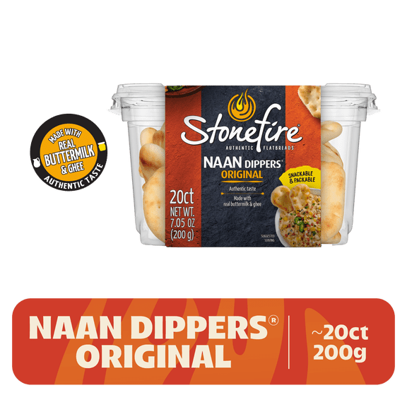 Stonefire® Original Naan Dippers®, 7.05 oz, 20 Count