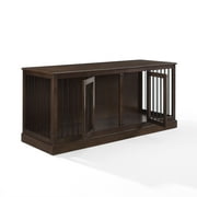 Crosley Furniture Winslow Medium Credenza Dog Crate Kennel for Pets