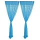 thumbnail image 3 of Cortina para Ventana Macarena Panel Drapeado de 2 Gasas 200x270cm Cortina de Cocina Transparente, 3 of 8