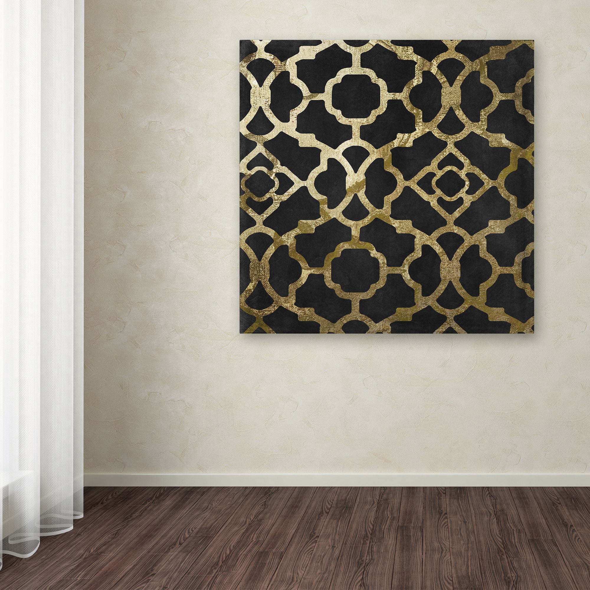 Trademark Fine Art "Moroccan Gold IV" Canvas Art by Color Bakery