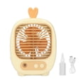 thumbnail image 2 of Ventilador de Mesa de Refrigeración Silencioso Pequeño Ventilador de Escritorio 3 Velocidades de Carga USB Ventilador de Aire Acondicionado para Casa Oficina Dormitorio Interior ANGGREK  Otros, 2 of 8