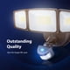 thumbnail image 5 of Luces de seguridad LED Onforu 65W con sensor de movimiento 6500LM 6500K, 5 of 9