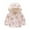 Pink, variant on Baby Boys Girls Baby Girl Winter Snowsuit Hooded Coats Toddler Baby Girls Boys Fashion Long Sleeved Coat Printed Hooded Jacket Suit for 1-2 Years