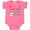 Hot Pink, variant on Inktastic Future Rugby Player Boys or Girls Baby Bodysuit