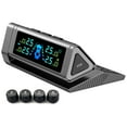 thumbnail image 2 of yaaqii TPMS Solar Powered Wireless Tire Pressure Monitor with 4 External Sensors, 2 of 6