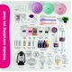 thumbnail image 3 of Kit de slime Dan&Darci Todo en Uno Glow Galaxy, 3 of 9