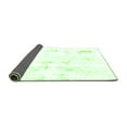 thumbnail image 2 of Ahgly Company Indoor Square Solid Green Modern Area Rugs, 8' Square, 2 of 4