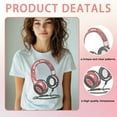 thumbnail image 2 of 1 Pc Iron on Rhinestones Transfer Headphones Hot Fix Iron on Patch Transfer Decals Crystal Heat Transfer Clothing Repair Decoration for Clothes Jacket Jeans Backpacks Bags, 2 of 9
