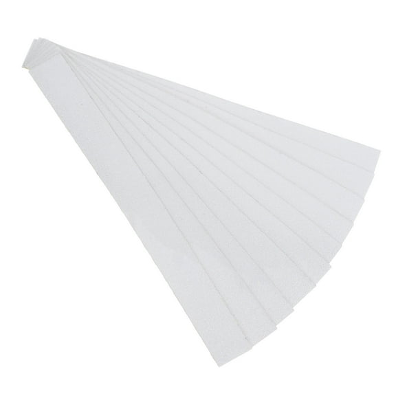 Masteelf 10 Pcs Reflective Tape Self Adhesive Reflector Stickers White