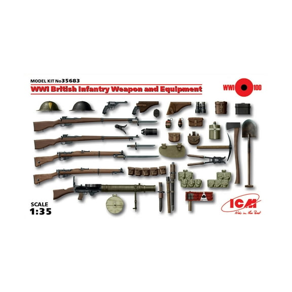 ICM WWI British Infantry Weapons & Equipment New