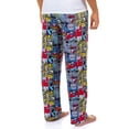 thumbnail image 5 of Transformers Men's Pajama Pants Comic Strip Battle On PJ Sleep Lounge Bottoms, 5 of 7