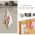 thumbnail image 3 of Autumn Red Bird Pumpkin Hand Towels 2 PCS, Christmas Kitchen Towel Ultra Soft and Highly Absorbent,Decorative Fingertip Face Towel for Bathroom Hotel, 28.3"x 14.4", 3 of 6