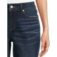 thumbnail image 3 of Time and Tru Women's Mid Rise Rolled Cuff Denim Bermuda Short, 3 of 5