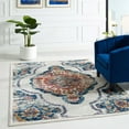 thumbnail image 7 of Modway Entourage Malia Vintage Floral Medallion Area Rug in Multi-Color, 7 of 7