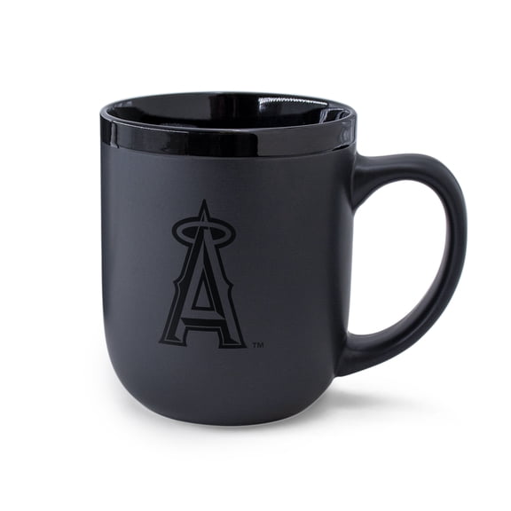 WinCraft Los Angeles Angels 17oz. Black Tonal Ceramic Mug
