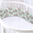 thumbnail image 1 of Almohada Almohada Ropa de cama 2M Almohada trenzada de cuatro hilos Sailing Gris Blanco Verde, 1 of 5